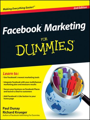 cover image of Facebook Marketing For Dummies